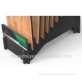 MDF material wood flooring display rack,wood flooring display stand